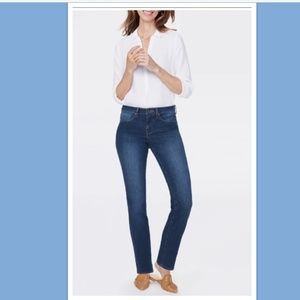 NYDJ SHERI SLIM size 6 JEANS WORN ONCE  like new! purchased at Nordstrom - great